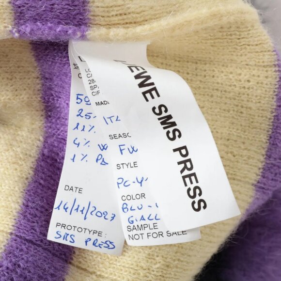 Loewe Multicolor Knit Wool Skirt - Picture 6 of 6